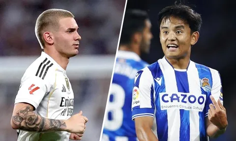 Franco Mastantuono của Real Madrid đi vào lịch sử, Atletico Madrid chốt giá mua Kubo