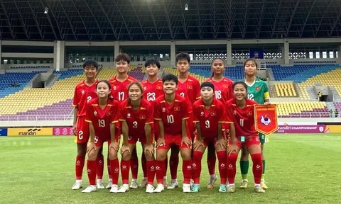 U16 nữ Việt Nam giành huy chương đồng đầy kịch tính tại Giải U16 nữ Đông Nam Á 2025