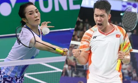 Lê Đức Phát và Vũ Thị Trang đăng quang tại Giải Cầu lông quốc tế FELET Vietnam International Series 2025