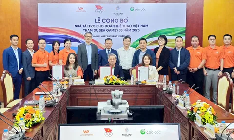 Vietnamobile và Cốc Cốc đồng hành tài trợ Đoàn Thể thao Việt Nam tại SEA Games 33