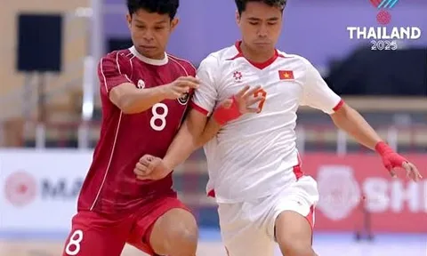 Môn Futsal SEA Games 33: Huấn luyện viên Giustozzi kịp sửa sai, đội tuyển nam Việt Nam đánh bại Indonesia