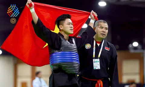 Võ sĩ Nguyễn Tấn Sang xuất sắc giành huy chương vàng Pencak Silat dù bị xử ép tại SEA Games 33