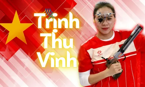 SEA Games 33: Trịnh Thu Vinh giành 4 huy chương vàng cho Bắn súng Việt Nam