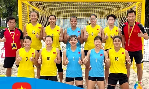 Môn Bóng ném Bãi biển nữ - ABG6: Việt Nam giành vé vào chung kết