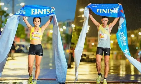 Hồng Lệ và Anh Khôi vô địch Giải Chạy Hải Phòng Legacy Marathon 2026, lan tỏa thông điệp sống xanh