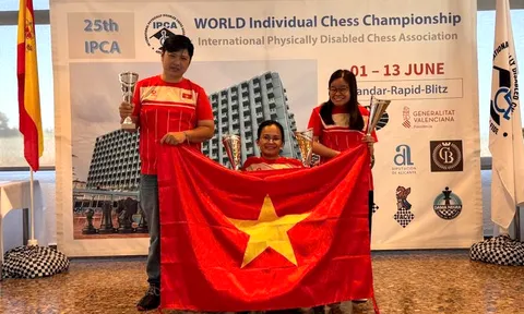 Việt Nam tham dự Giải Olympiad cờ Vua người khuyết tật thế giới lần thứ 3