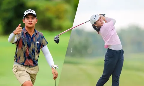 Giải vô địch Golf trẻ quốc gia 2026: Trọng Hoàng và Gia Hân vươn lên dẫn đầu