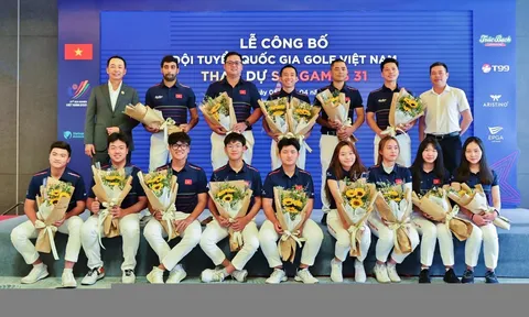 Công bố danh sách đội tuyển Golf quốc gia tham dự SEA Games 31