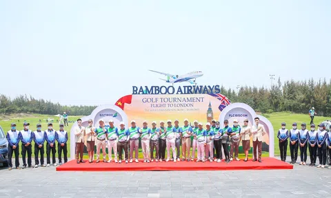 Hơn 1.500 golfer tranh tài tại giải Bamboo Bamboo Airways Golf Tournament 2022 - Flight to London