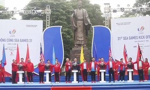 1500 người tham gia lễ phát động đếm ngược SEA Games 31 tổ chức ngày 11/4