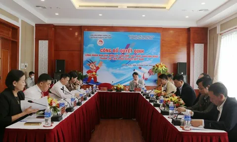 Công bố quyết định công nhận Ban vận động thành lập Liên đoàn Karate Việt Nam