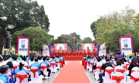 Lễ phát động “Hà Nội đếm ngược 31 ngày hướng tới Đại hội Thể thao Đông Nam Á lần thứ 31”