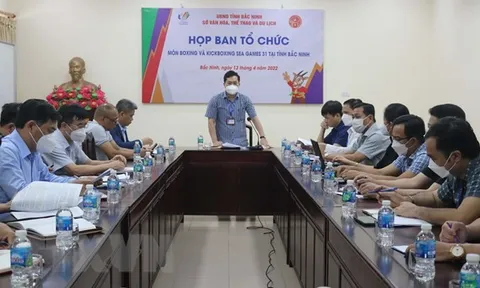 Bắc Ninh rà soát công tác tổ chức thi đấu môn Boxing và Kickboxing tại SEA Games 31