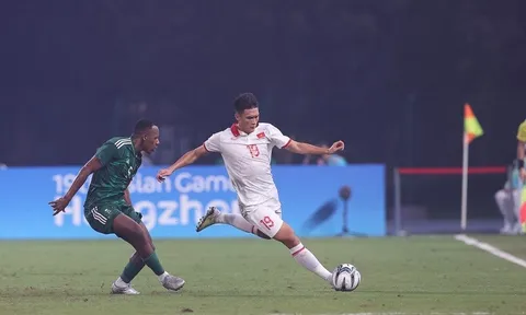ASIAD 19 > Olympic Việt Nam 1-3 Olympic Saudi Arabia: Không thể có bất ngờ