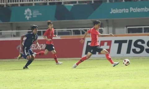 Bóng đá ASIAD 19: Olympic Hàn Quốc và Nhật Bản gặp lại nhau trong trận chung kết