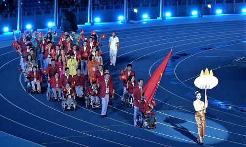 Đoàn Thể thao người khuyết tật Việt Nam xuất quân tham dự ASIAN Para Games 4
