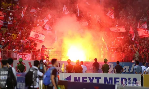 V.League 2023-2024: Sân Hàng Đẫy cấm cổ động viên Hải Phòng