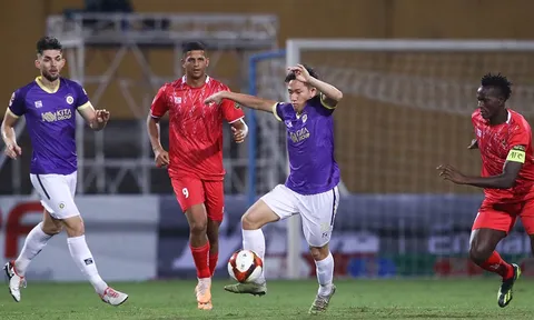 V.League 2023-2024: Đá tranh tối tranh sáng, Hà Nội thua đau