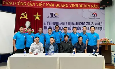 Khai giảng Khoá học đào tạo Huấn luyện viên thủ môn cấp độ A
