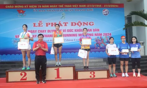 Đà Nẵng: Hơn 1.000 người tham gia "Ngày chạy Olympic vì sức khỏe toàn dân"