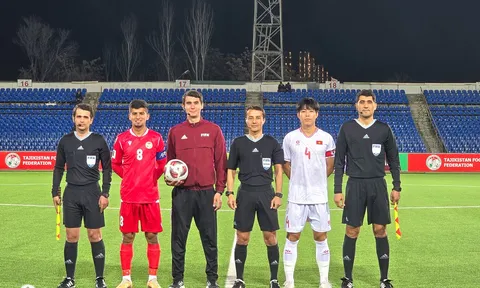 U23 Tajikistan 0-1 U23 Việt Nam: Nhật Nam ghi bàn thắng đẹp mắt