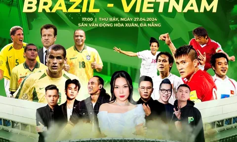 Lễ hội bóng đá Brazil - Việt Nam sắp diễn ra tại Đà Nẵng