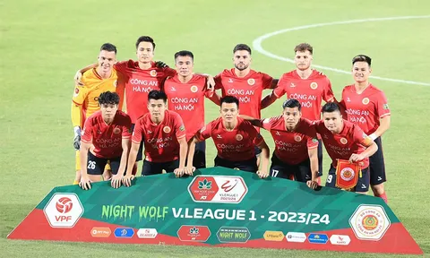 V.League 2023-2024: Toàn thua “chiếu dưới”, Công an Hà Nội đua vô địch kiểu gì?