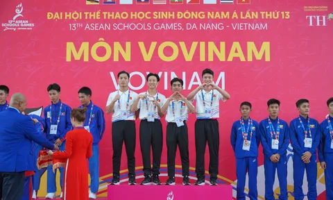 Đại hội Thể thao Học sinh Đông Nam Á lần thứ 13: Chủ nhà Việt Nam khẳng định vị trí dẫn đầu