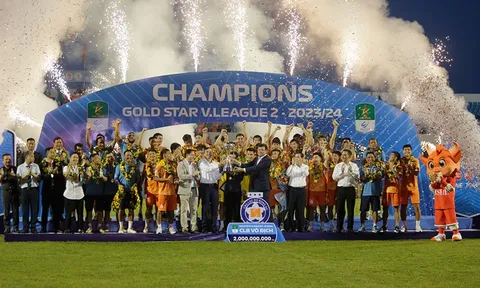 Giải hạng Nhất Quốc gia 2023-2024: PVF CAND tự quyết định tấm vé play-off