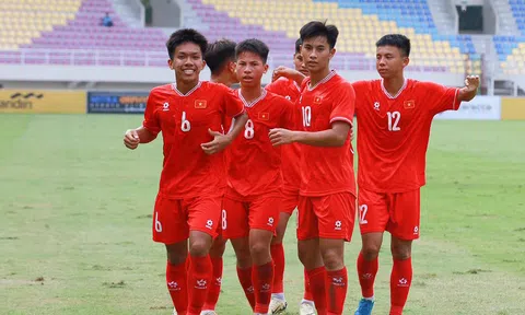Giải Bóng đá vô địch U16 Đông Nam Á 2024: Việt Nam vào bán kết với ngôi nhất bảng B