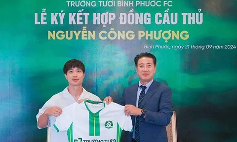 Giải hạng Nhất Quốc gia 2024-2025: Công Phượng ở Đồng Xoài