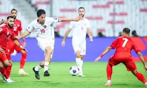 Vòng loại World Cup 2026 khu vực châu Á: Indonesia hòa kịch tính trước Bharain