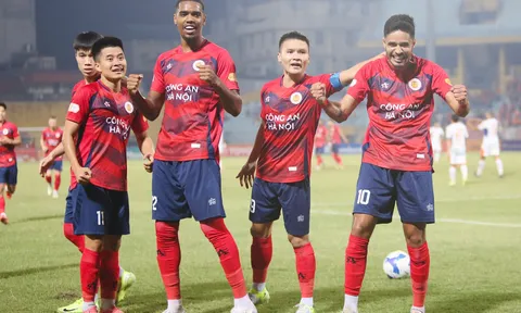 V.League 2024-2025: Công an Hà Nội "dìm" Đà Nẵng xuống đáy bảng