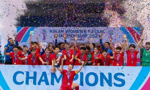 Đội tuyển futsal nữ Việt Nam chuẩn bị cho Vòng loại giải Futsal nữ châu Á 2025