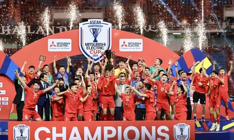 Việt Nam tăng gần 14 điểm FIFA sau ASEAN Cup