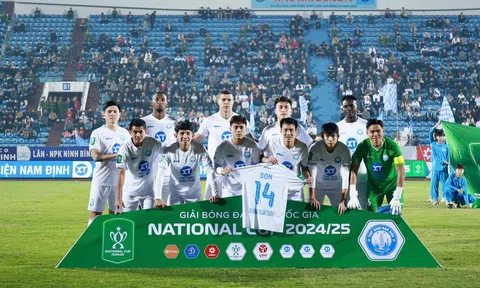 V.League 2024-2025: Nam Định vắng Xuân Son