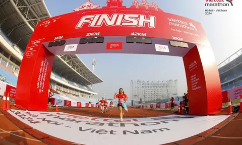 Hơn 25.000 vận động viên tham gia giải Chạy Viettel Marathon quốc tế 2025
