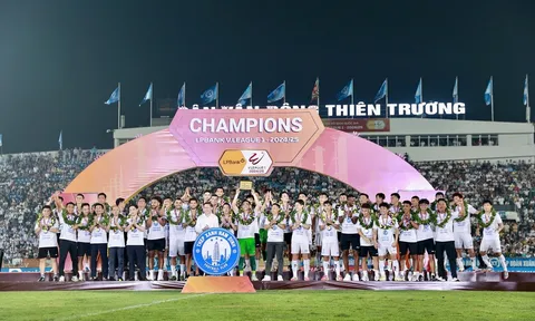 V.League 2025-2026 khởi tranh từ ngày 15/8/2025