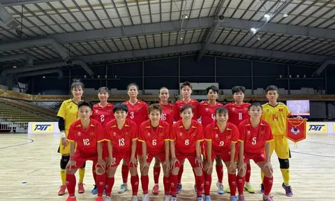 Bóng đá SEA Games 33: Futsal nữ Việt Nam lấy vé vào Bán kết
