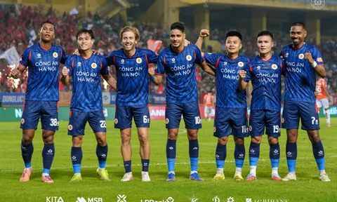 V.League 2025-2026: Công an Hà Nội băng băng về đích