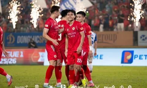 V.League 2025-2026: Đối thủ hụt hơi, Công an Hà Nội sắp lên ngôi vô địch