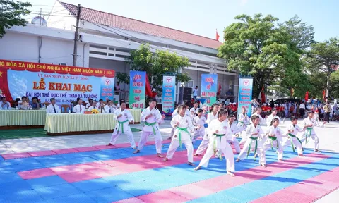Khai mạc Đại hội Thể dục thể thao xã Tu Bông lần thứ I