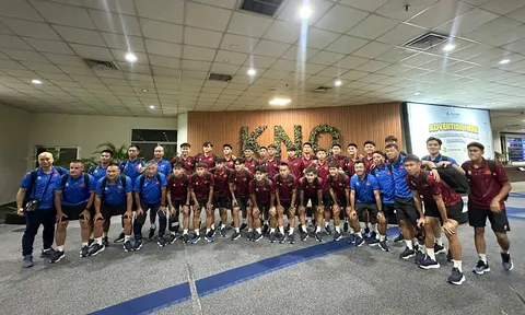 Đội tuyển U19 Việt Nam đã có mặt tại Indonesia