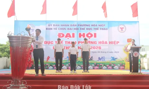 Đắk Lắk: Phường Hòa Hiệp tổ chức Đại hội Thể dục thể thao lần thứ I