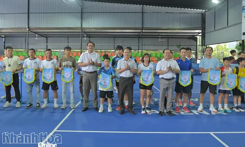 Khai mạc Giải Pickleball các nhóm tuổi Đại hội Thể dục thể thao tỉnh Khánh Hòa lần I