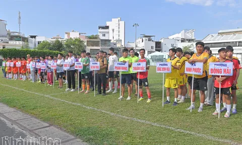 Khai mạc Giải vô địch Bóng đá Đại hội Thể dục thể thao tỉnh Khánh Hòa lần thứ I năm 2026