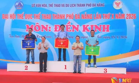 Giải Điền kinh Đại hội Thể dục thể thao thành phố Đà Nẵng lần thứ X năm 2026: Phường Điện Bàn Bắc xếp thứ nhất toàn đoàn