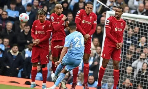 Huấn luyện viên Pep Guardiola thể hiện tình cảm với Riyad Mahrez dù ngồi dự bị