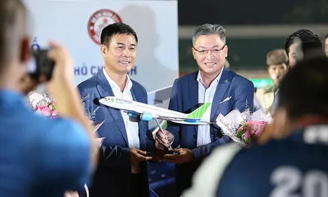 Bamboo Airways tiếp tục là nhà tài trợ vận chuyển cho câu lạc bộ bóng đá thành phố Hồ Chí Minh