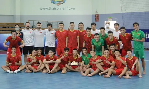 Tuyển futsal Việt Nam hội quân chuẩn bị SEA Games 31